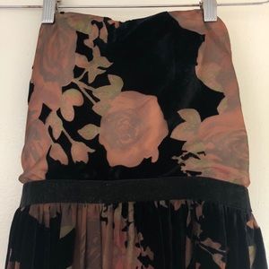 Anthropologie Erin Fetherston Floor Length Gown